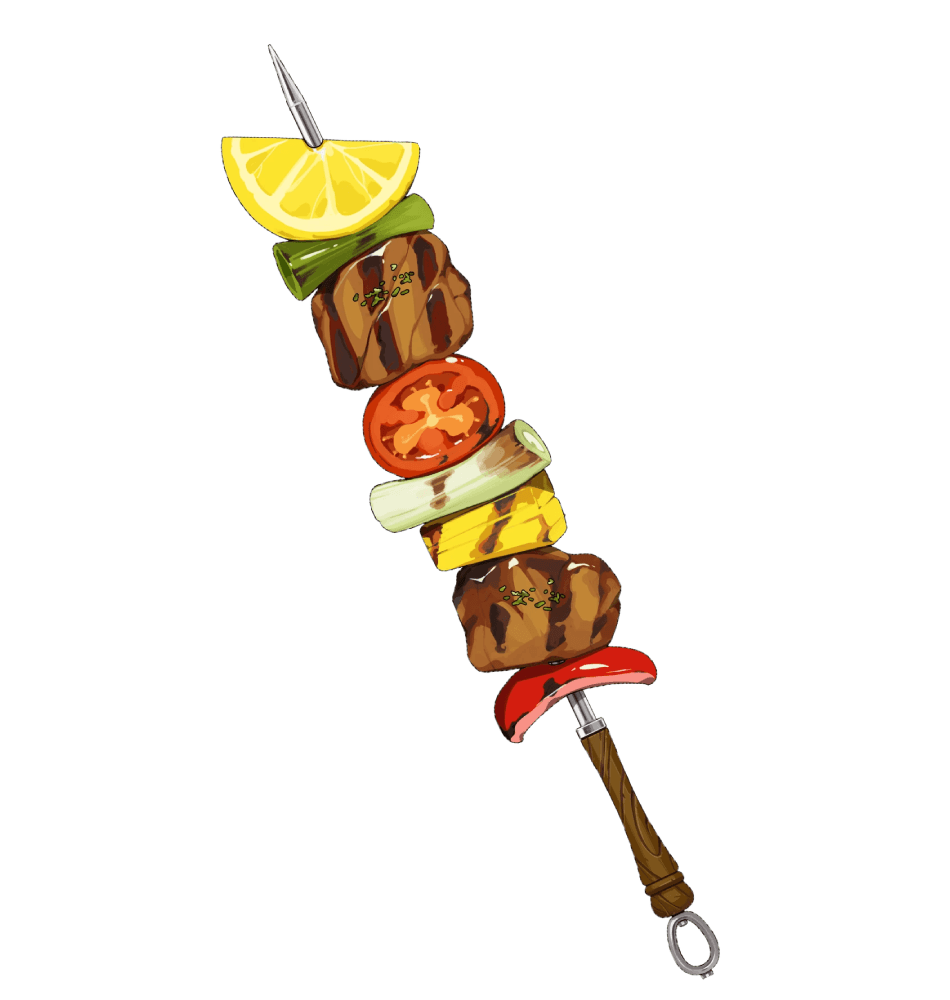 Juicy Grilled Skewer